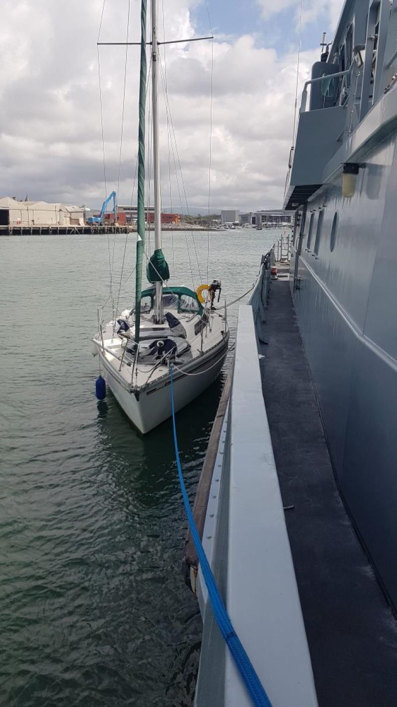 Yacht halted by Border Force