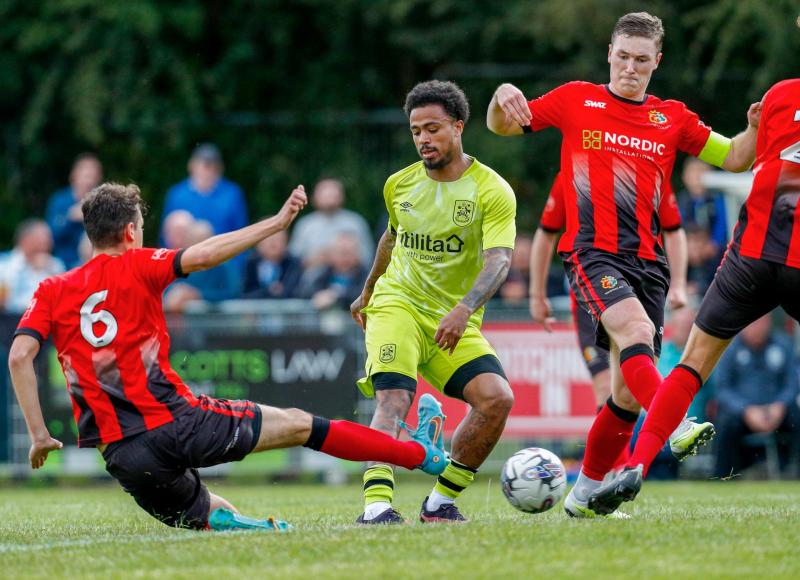 Tavvy v Huddersfield. Photo PPAUK