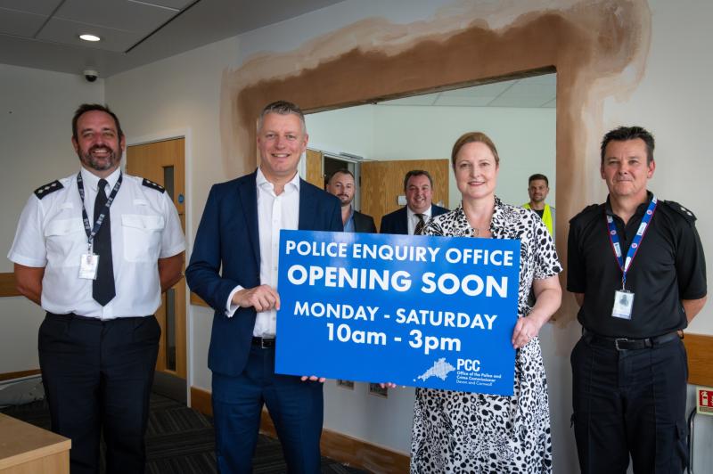 Police station front desks provide community with vital link to policing 