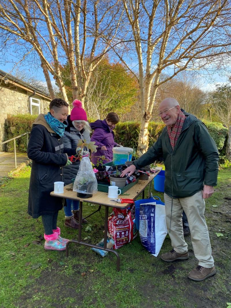 Gardening therapy on Dartmoor