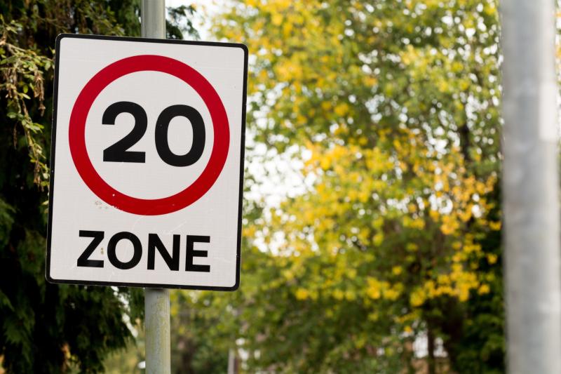 20mph speed limit