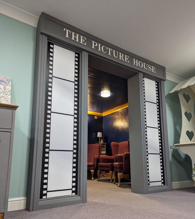 Hatherleigh Nursing Home open brand new cinema room