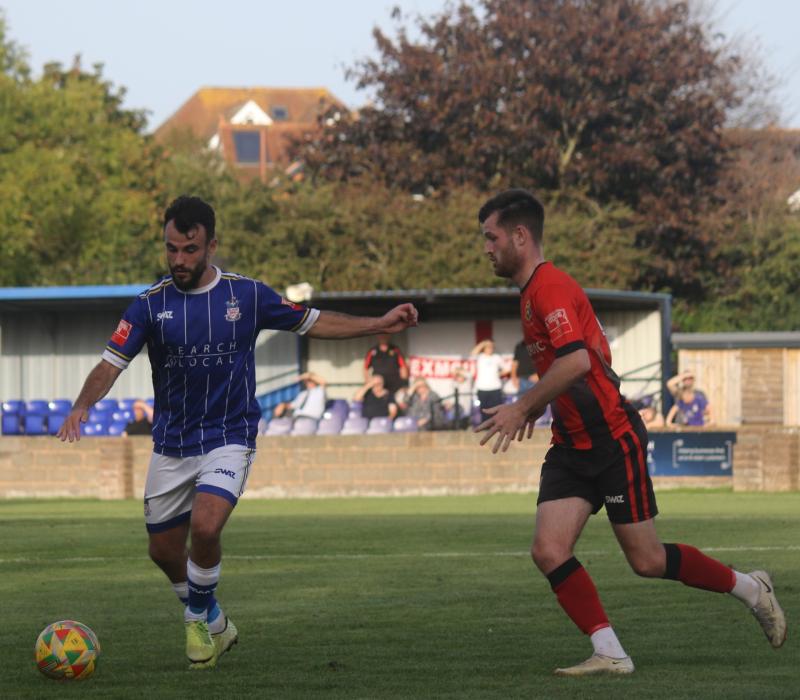 Exmouth v Tavistock. Pic from Gerry Hunt