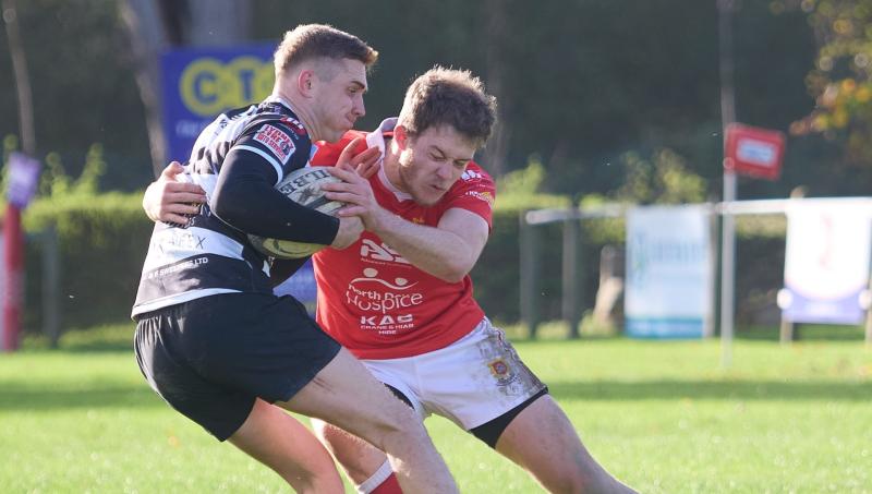 Barnstaple v Lydney. Pic from Bob Collins