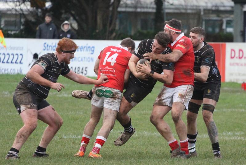 Brixham v Barnstaple. Pic from Brixham RFC