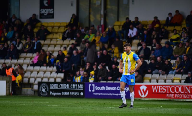 Bleak times at Plainmoor. Pic from PPAUK