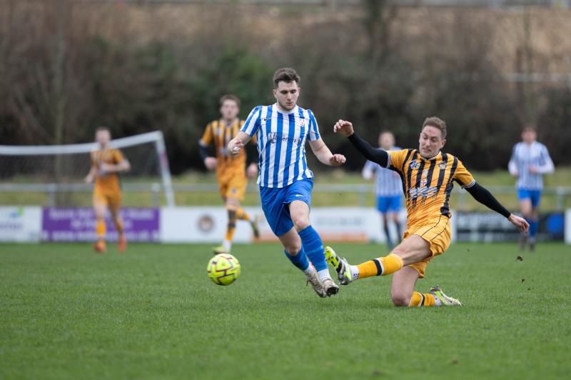 Axminster v Elburton Villa. Pic from Andrew Graham