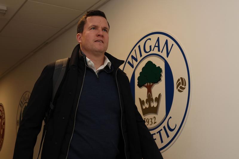Gary Caldwell back at Wigan. Pic from PPAUK