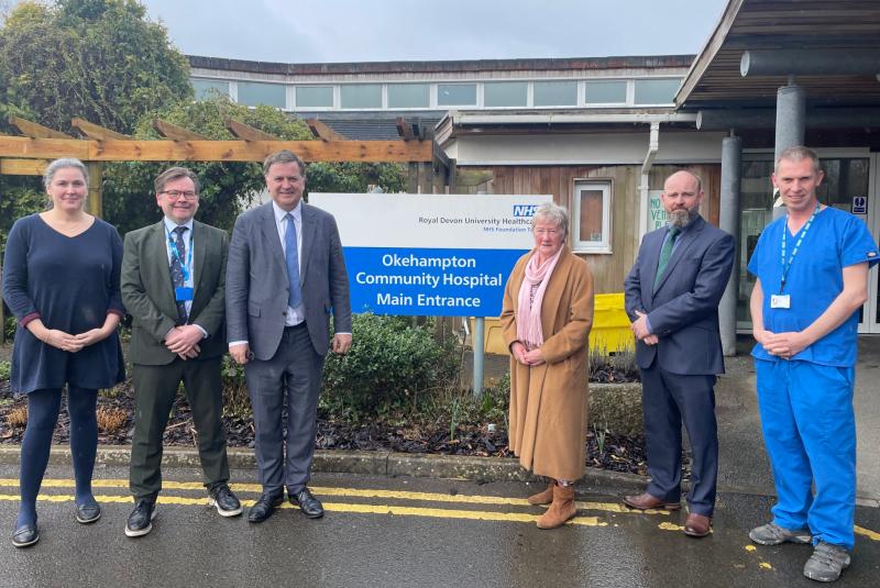 Local MP optimistic on Okehampton Hospital’s future