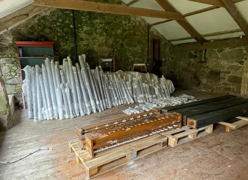 The new Widecombe Organ