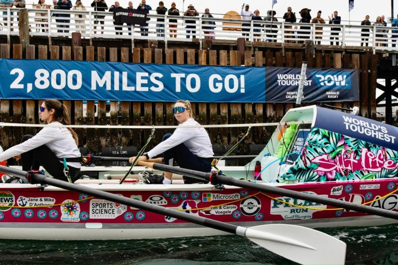 Crews leaving Monterey Harbour. Pic courtesy of WTR