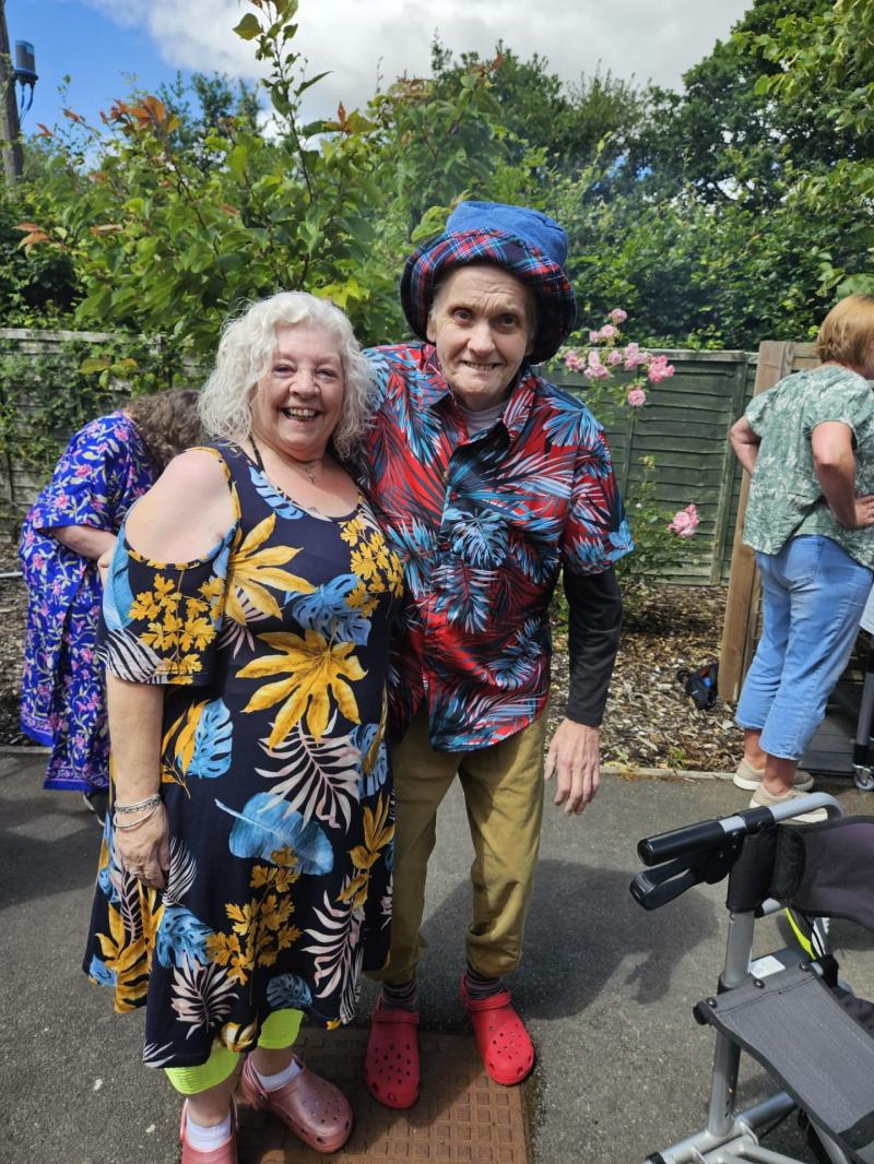 Hatherleigh Nursing Home hosts relatives BBQ and ice cream celebration