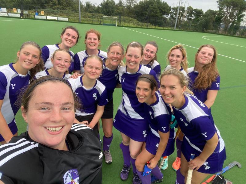 Ladies from Okehampton Hockey Club
