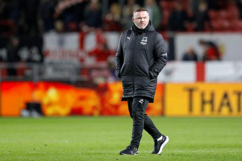 Wayne Rooney disappointment at Bristol City. Pic from PPAUK