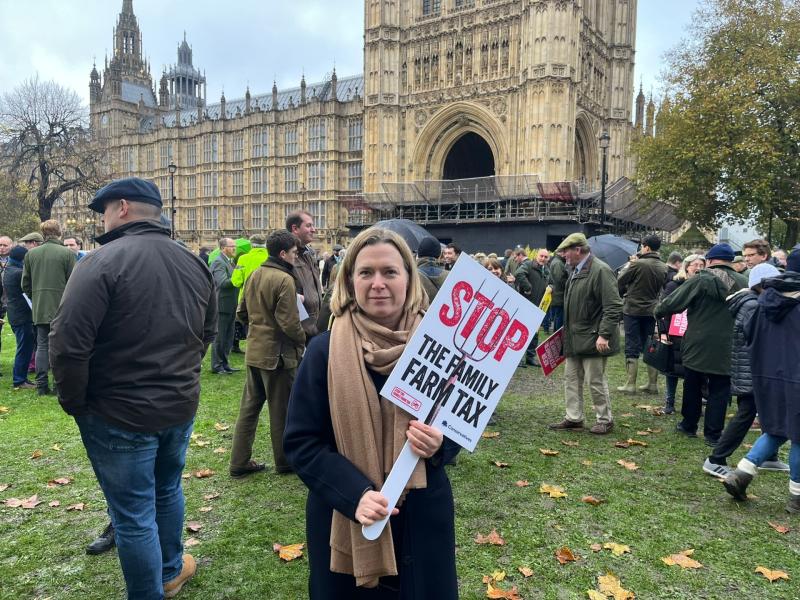  South West Devon MP brands family farm tax vote ‘cruel’