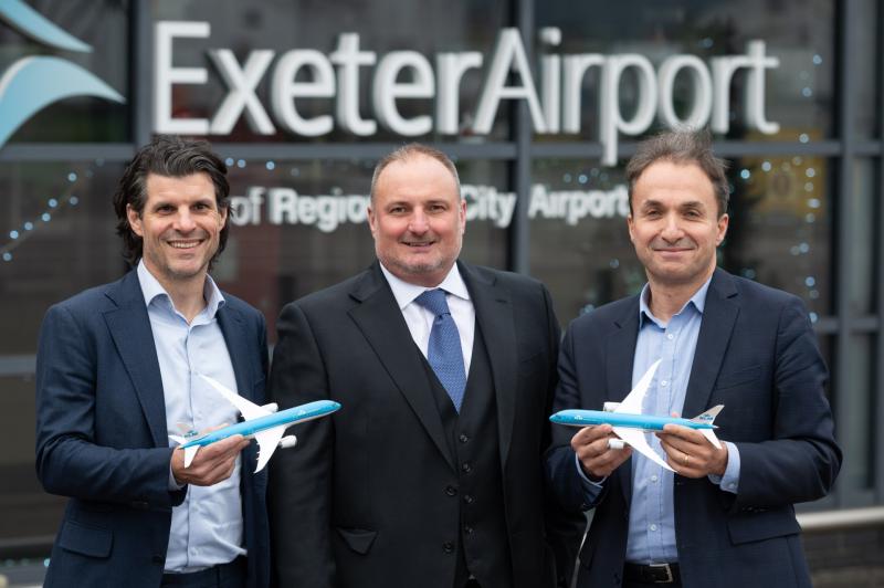KLM to launch daily Exeter-Amsterdam flights