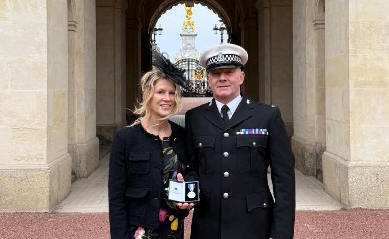 Heroic former police officer honoured by King Charles for bravery in Keyham shooting