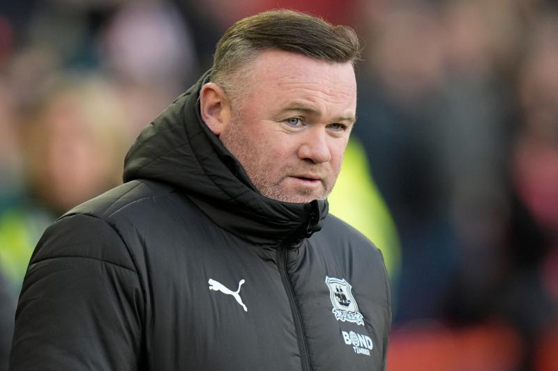 Argyle Head Coach Wayne Rooney. Pic from PPAUK 