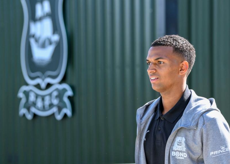 Morgan Whittaker returns for Argyle. Pic from PPAUK