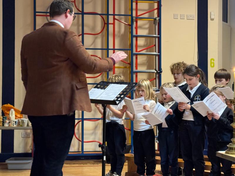 Devon primary school’s Choir Church inspires children through music