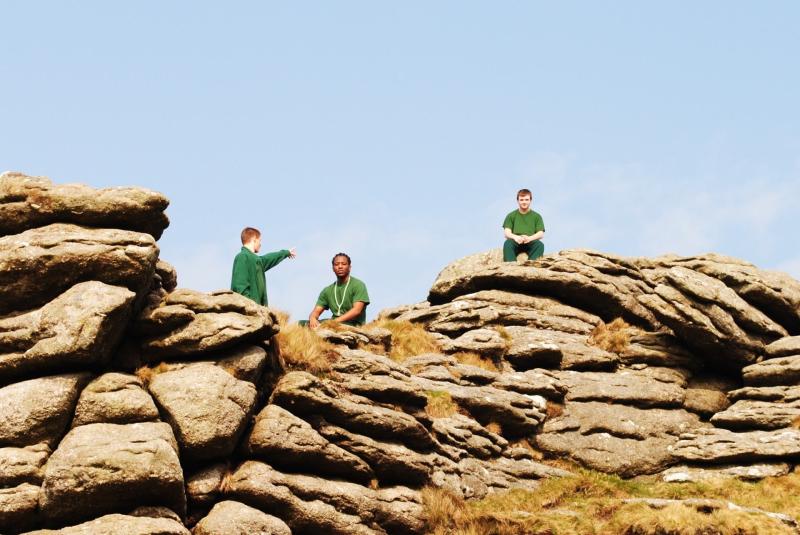 Young prisoners released on licence, Hound Tor © Caspar Walsh