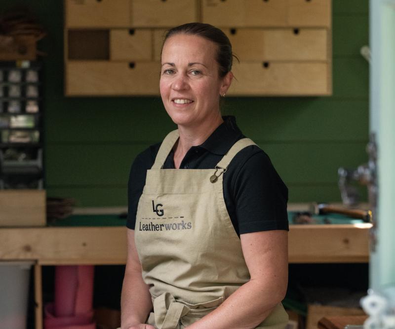 Mortonhampstead woman turns leatherwork passion into Dartmoor-based business