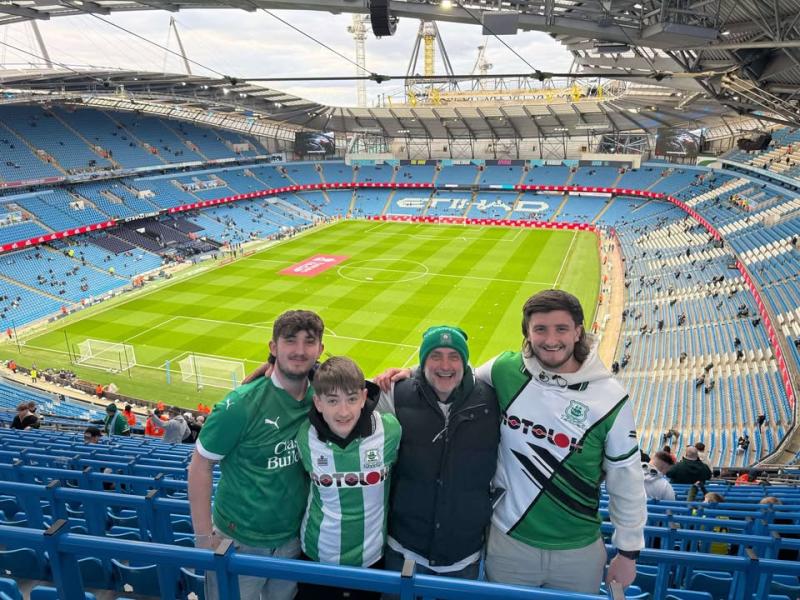 Argyle fans make their mark in Manchester despite FA Cup defeat to City