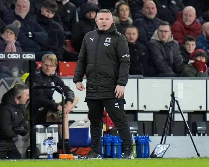 Wayne Rooney's brief tenure at Argyle. Pic from PPAUK
