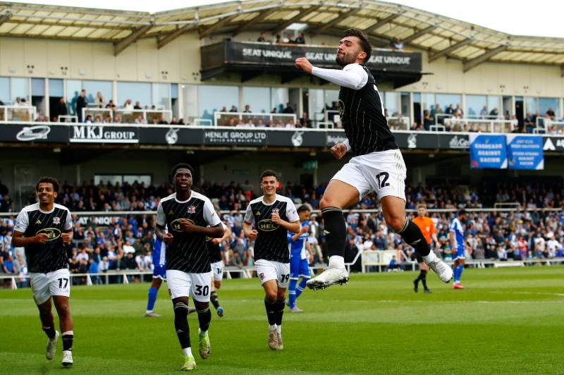 Wild celebrations for Reece Cole. Pic from PPAUK