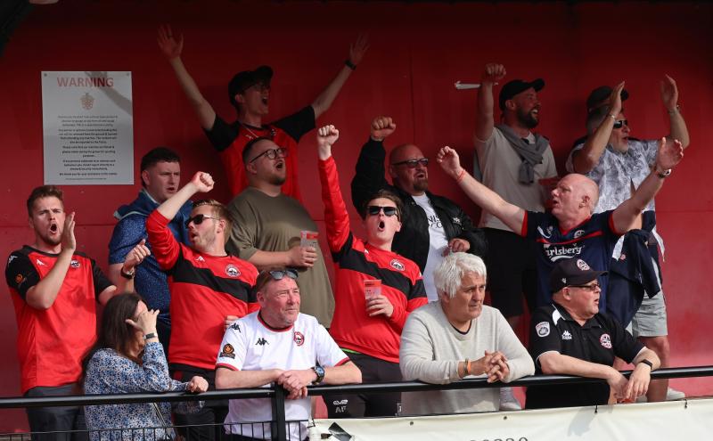 Great times for Truro fans. Pic from PPAUK
