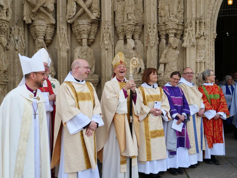 New Bishop of Exeter leads first Chrism Eucharist at Exeter Cathedral