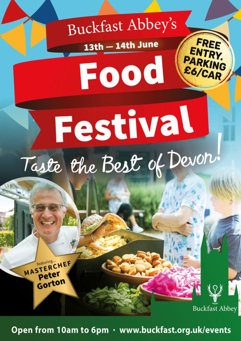 Buckfast Abbey to host inaugural Food Festival this summer
