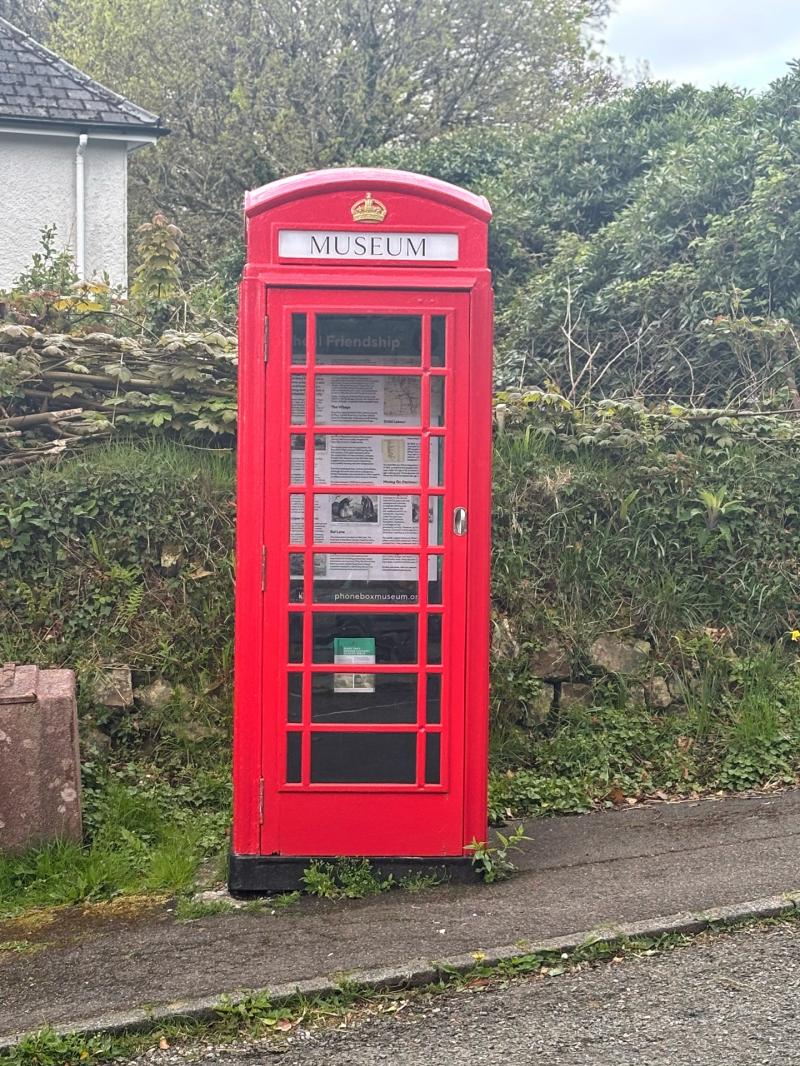 New phone box museum brings Dartmoor mine back to life in Mary Tavy