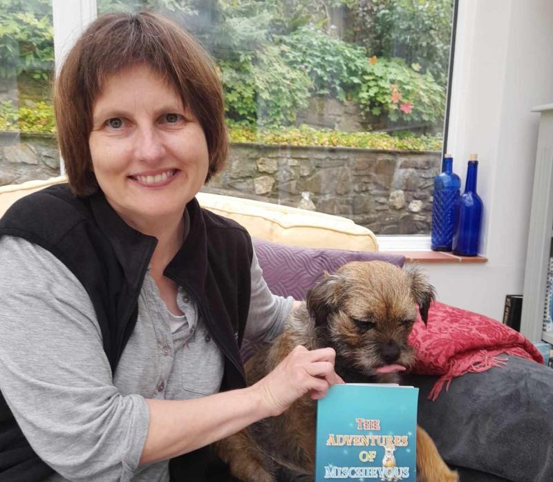 Dog’s antics inspire Tavistock supermarket worker to write children’s books