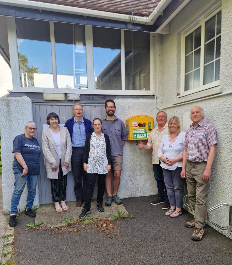 24-hour defibrillator installed in Dartmoor community to support emergency response