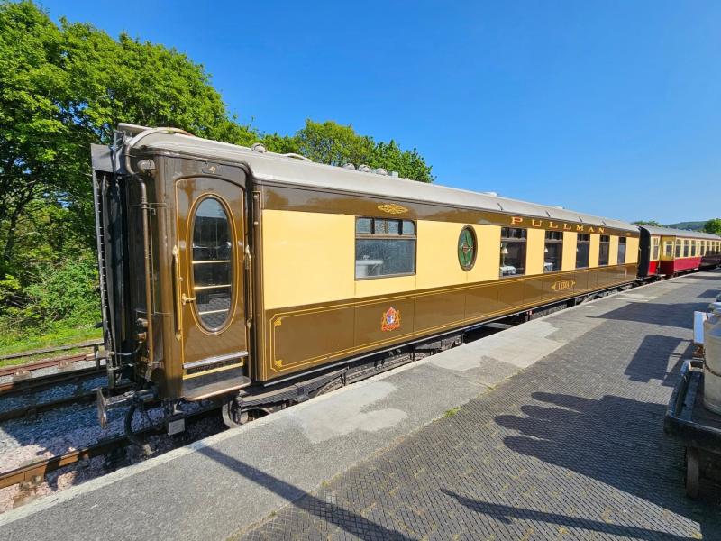Churchill’s D-Day railway carriage returns to the rails in South Devon