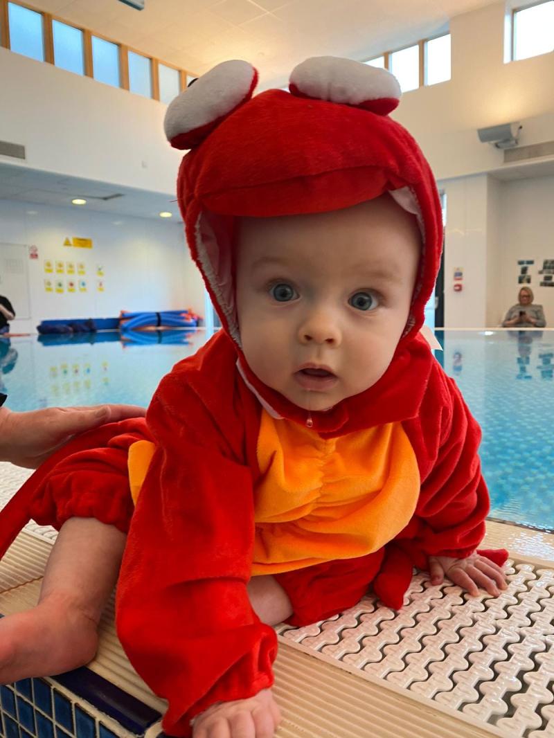 Devon’s littlest fundraisers make a splash for charity