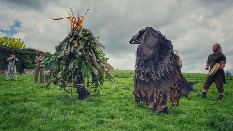 Jack-in-the-Green and Obby Oss welcome the arrival of summer