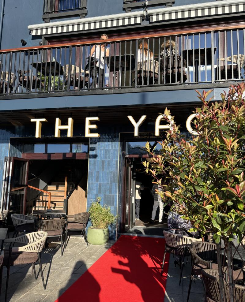 The Yacht sets sail: Glamorous new venue opens on Torquay harbour