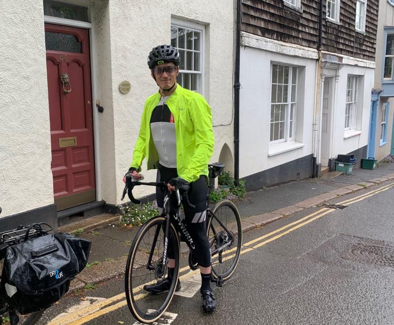 Violist cycles 215 miles across Devon to support Ashburton Music Festival