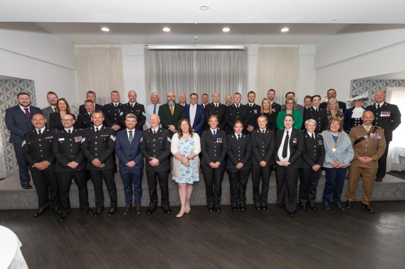 Plymouth Police honoured for bravery, dedication and outstanding service