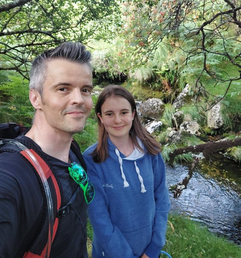 'It’s an incredible achievement' – Dad and daughter complete epic Dartmoor challenge
