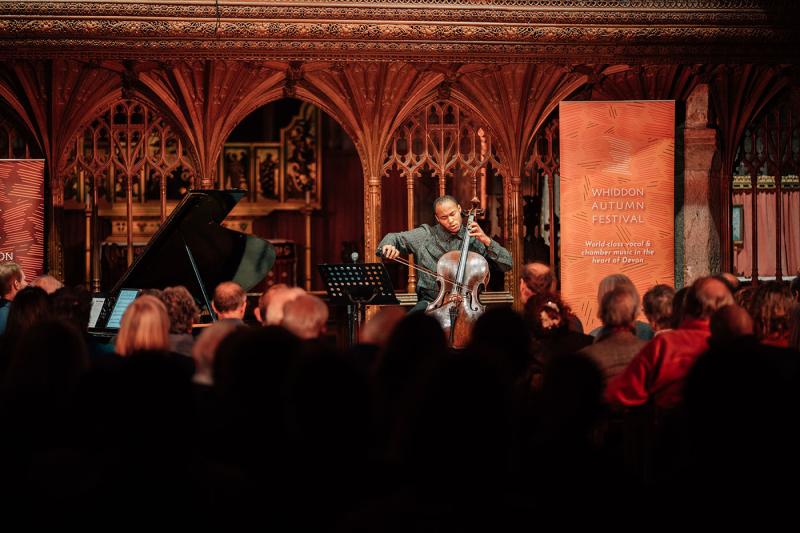 Sheku Kanneh-Mason & Harry Baker at last year's festival Credit: Felix Alexander Bush