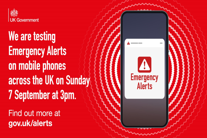 Emergency Alert Credit- GOV.UK