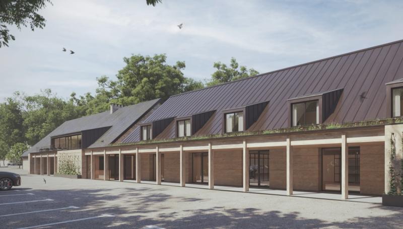 The Country Inn planned at Teign Valley Golf Club Credit- Lewandowski Architects/Dartmoor National Park Authority