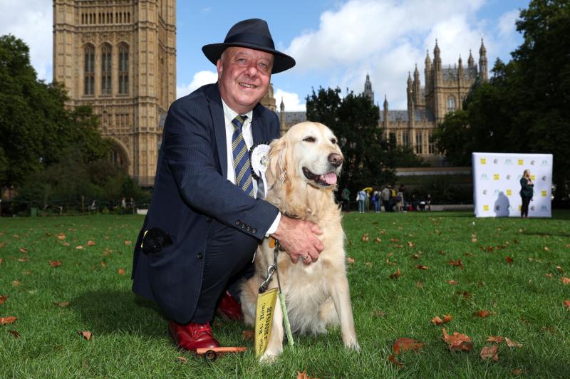 Steve Darling MP and Jennie (Credit PA Media)