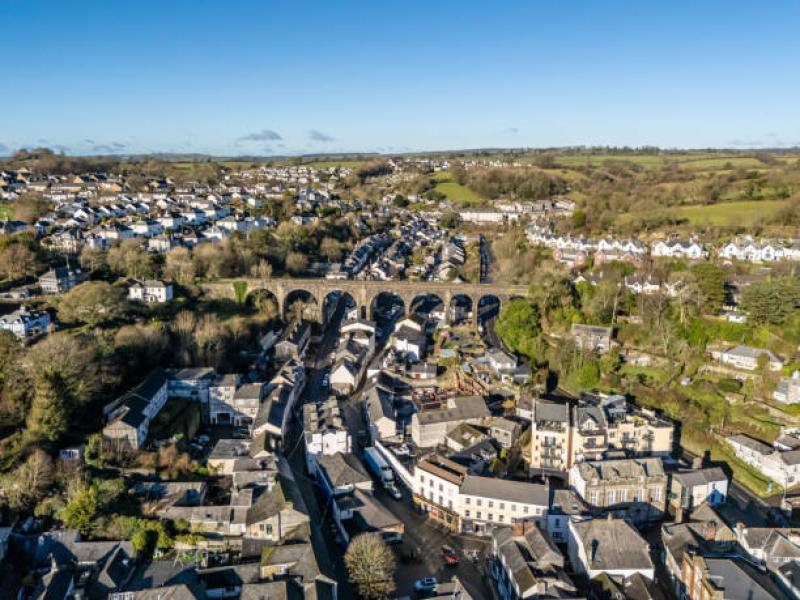 Tavistock Aerial View Credit- iStock
