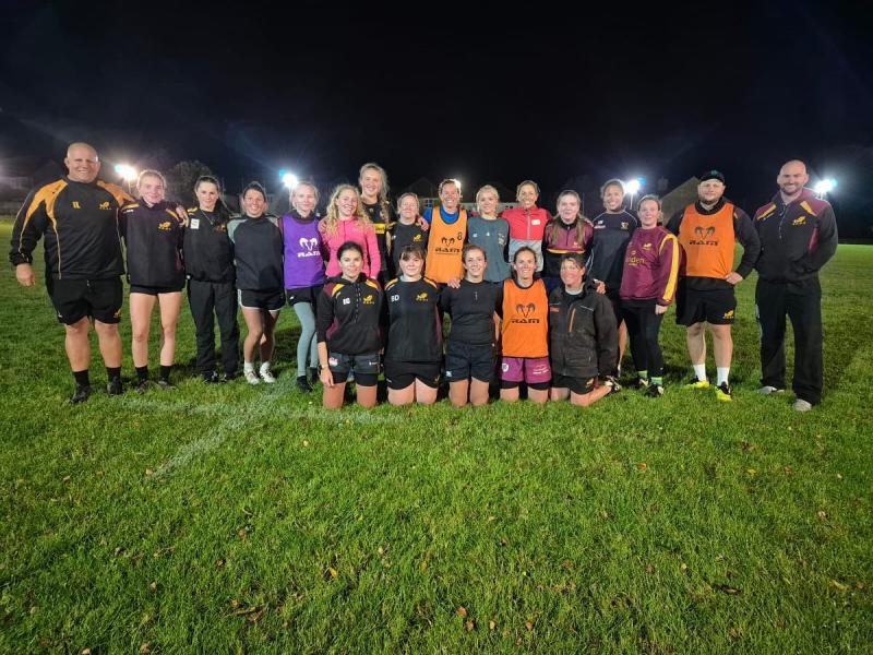 Training night for Oke Ladies