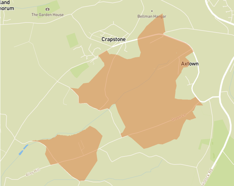 Map of affected areas Credit- National Grid