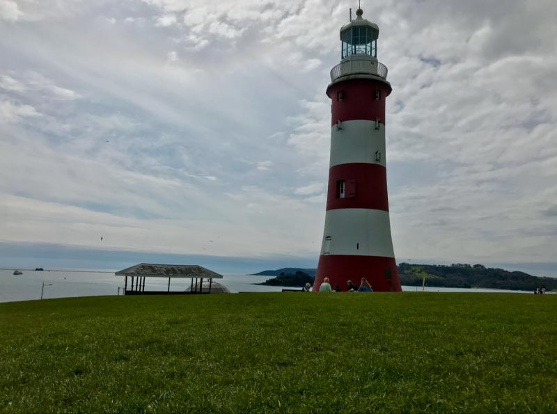 Smeaton's Tower and Plymouth Hoe Credit- Jamie Townsend